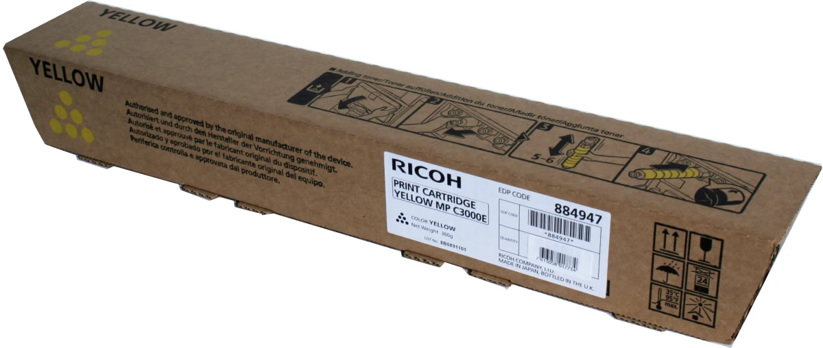 RICOH 842031 Cartouche toner jaune