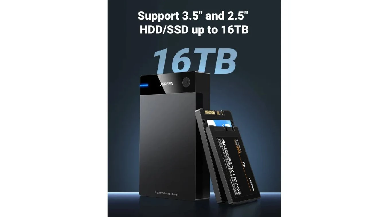UGREEN USB 3.0. SATA HDD Festplattenlaufwerk