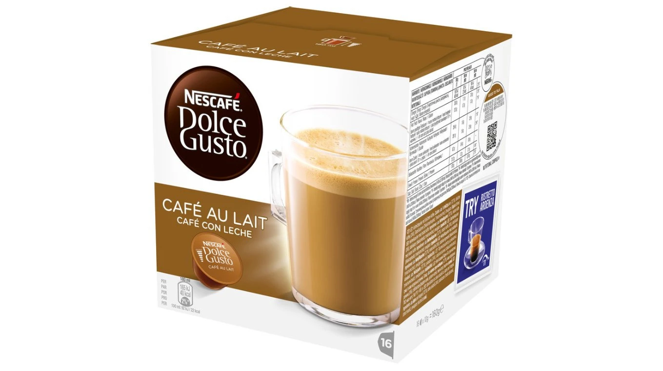 NESCAFÉ DOLCE GUSTO Kapseln Café au Lait 3 x 16 Stk.