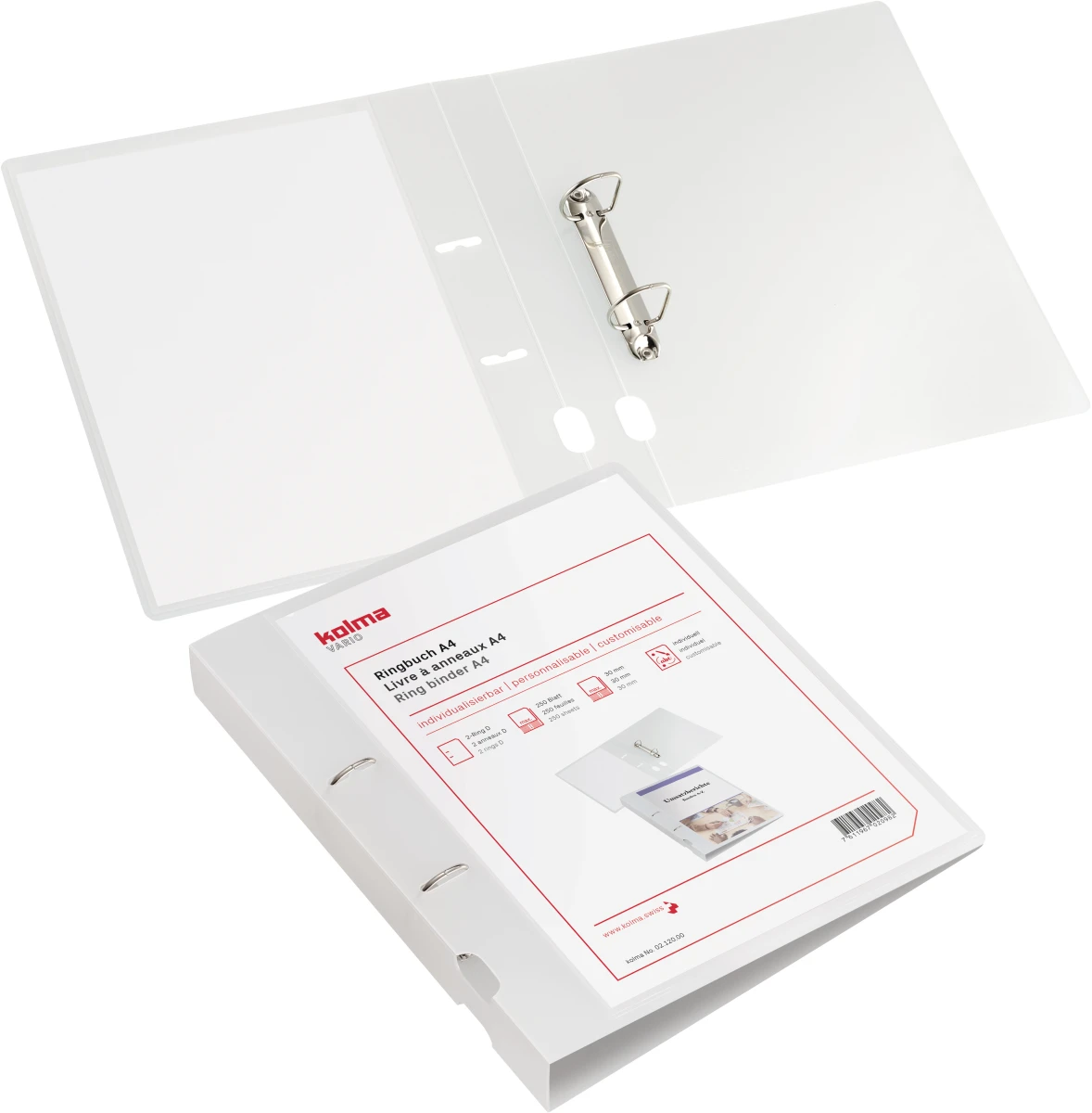 Ringbuch Vario KF A4 20mm tran