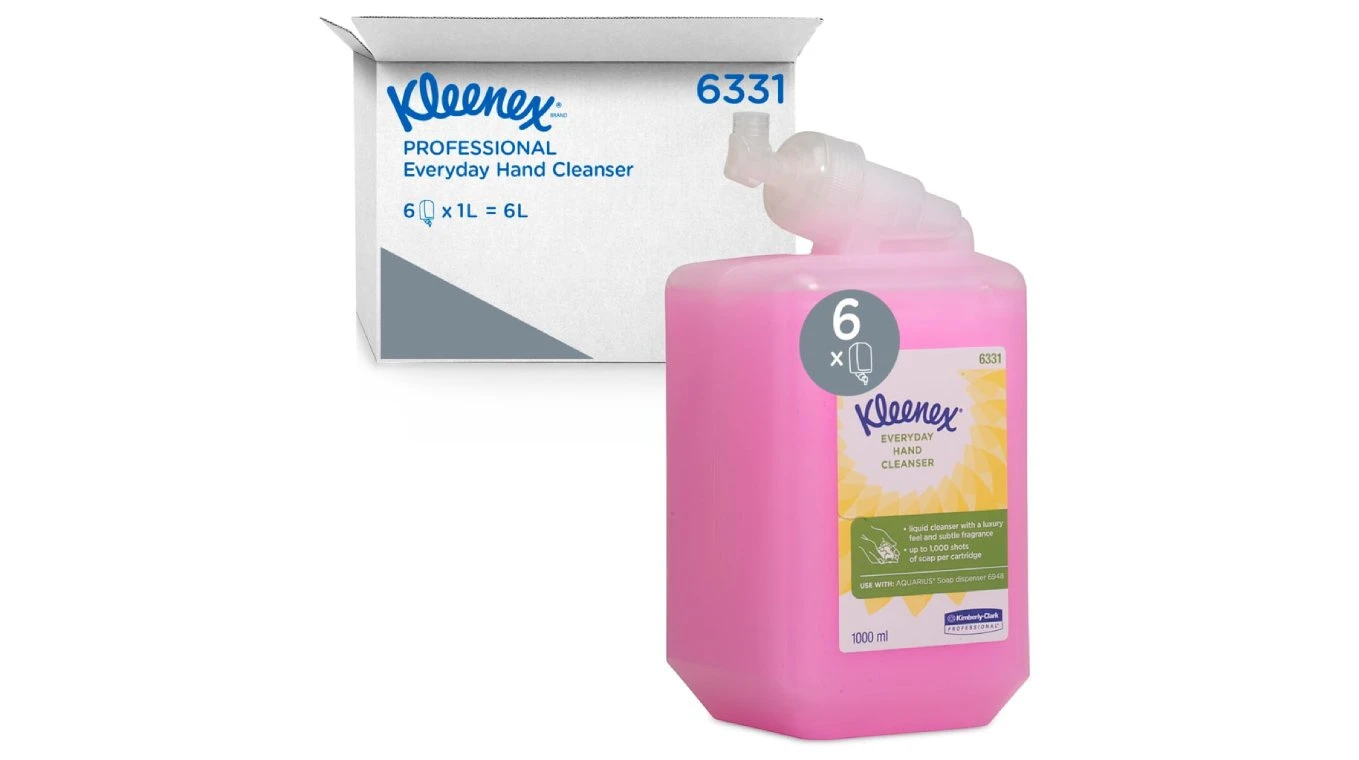 KLEENEX Savon liquide 6 x 1 L