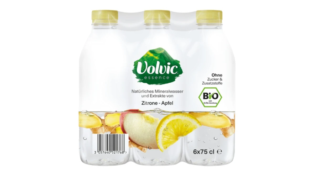 VOLVIC Essence Citron Pomme 6 x 7.5 dl
