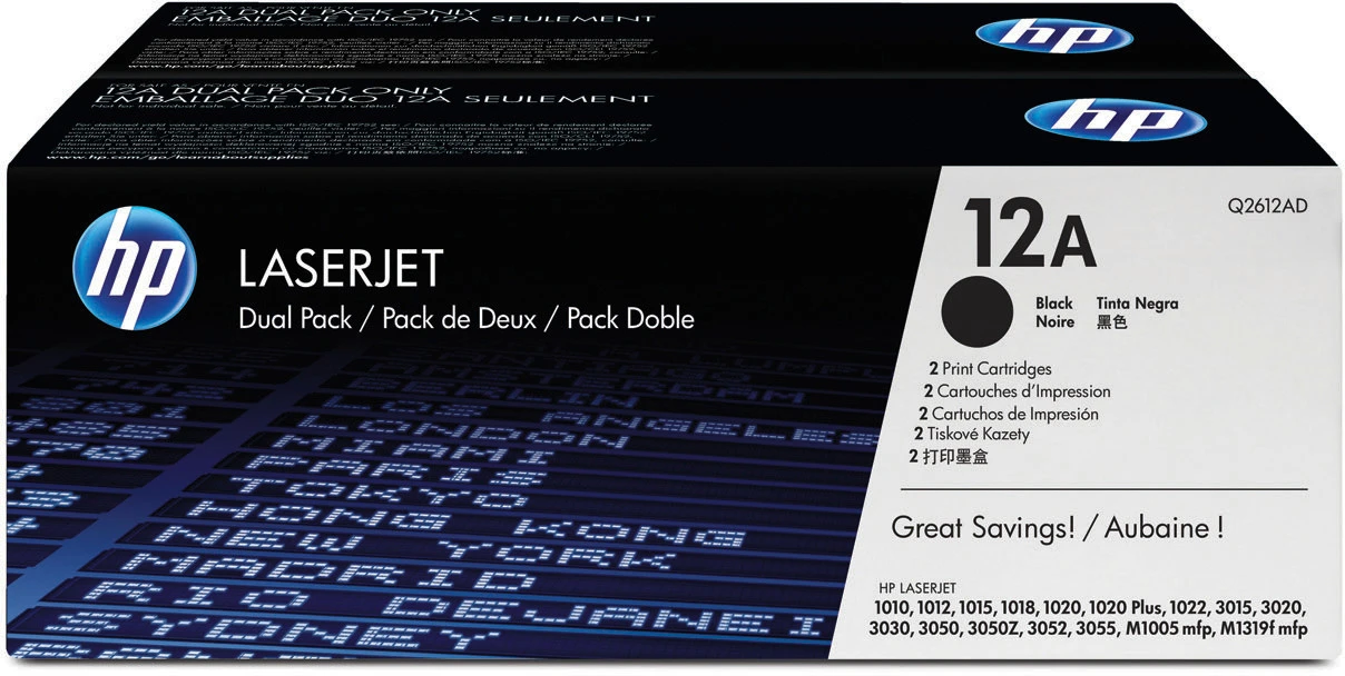 HP Toner-Modul 12A schwarz