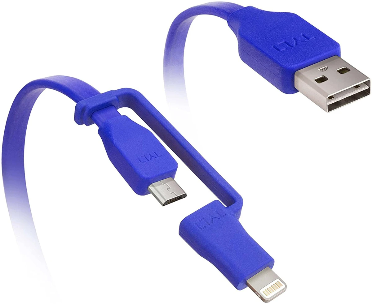 TYLT FLYP-DUO USB vers Lightning et Micro-USB 1 m