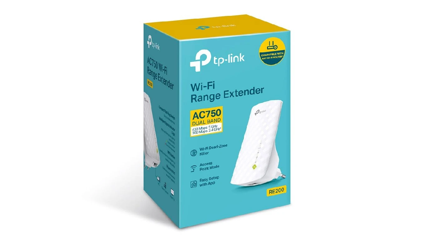 TP-LINK RE200 Dual Band WLAN Répéteur AC750