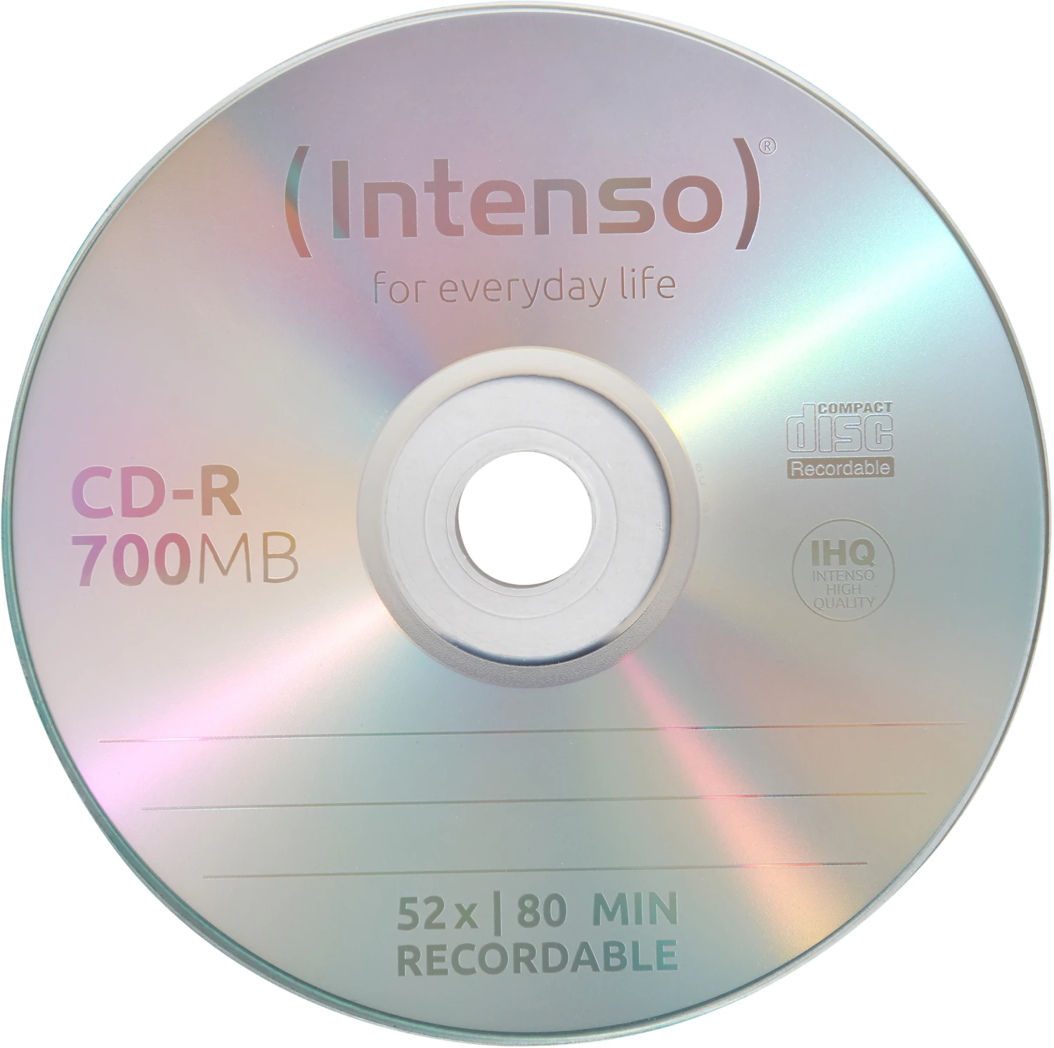 INTENSO CD-R Cake Box 80MIN/700MB - 25 Stk.