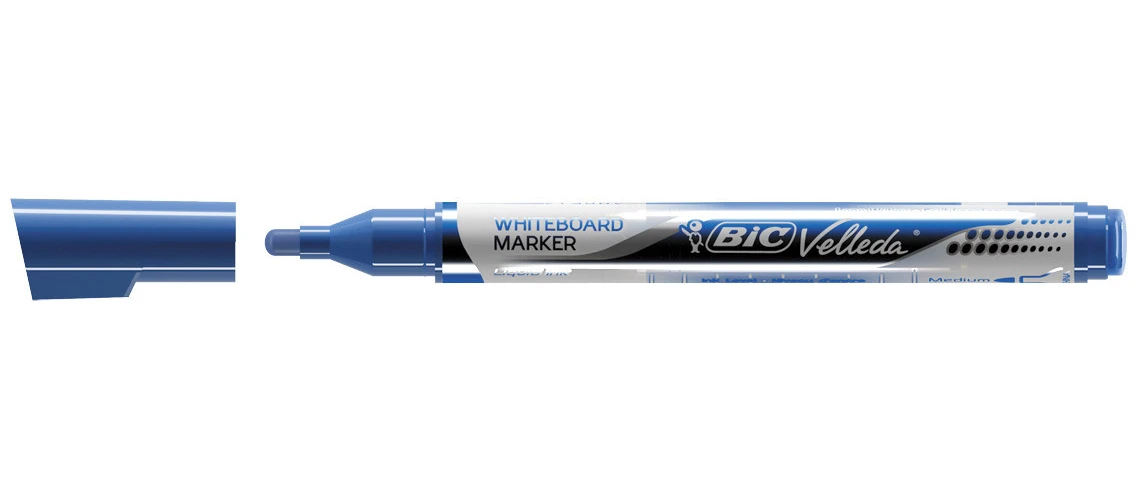 BIC Whiteboard Liquid Ink - 4 Farben, Etui