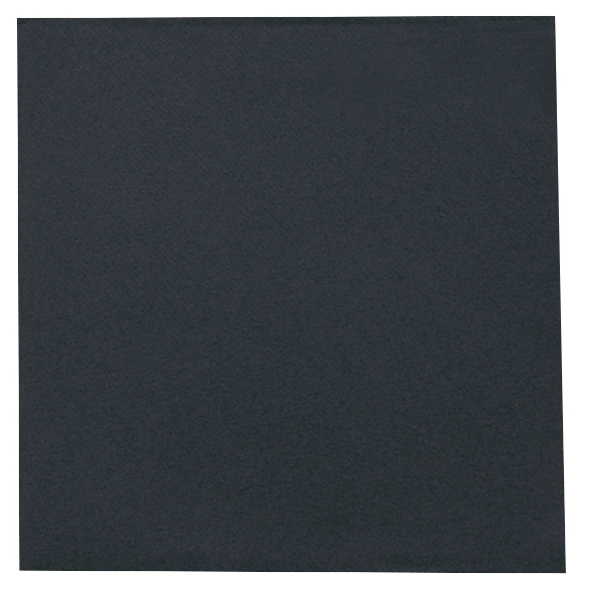 Serviettes DENI meet Airlaid noir, 40 x 40 cm, 1/4 de pli, paquet de 50 pièces