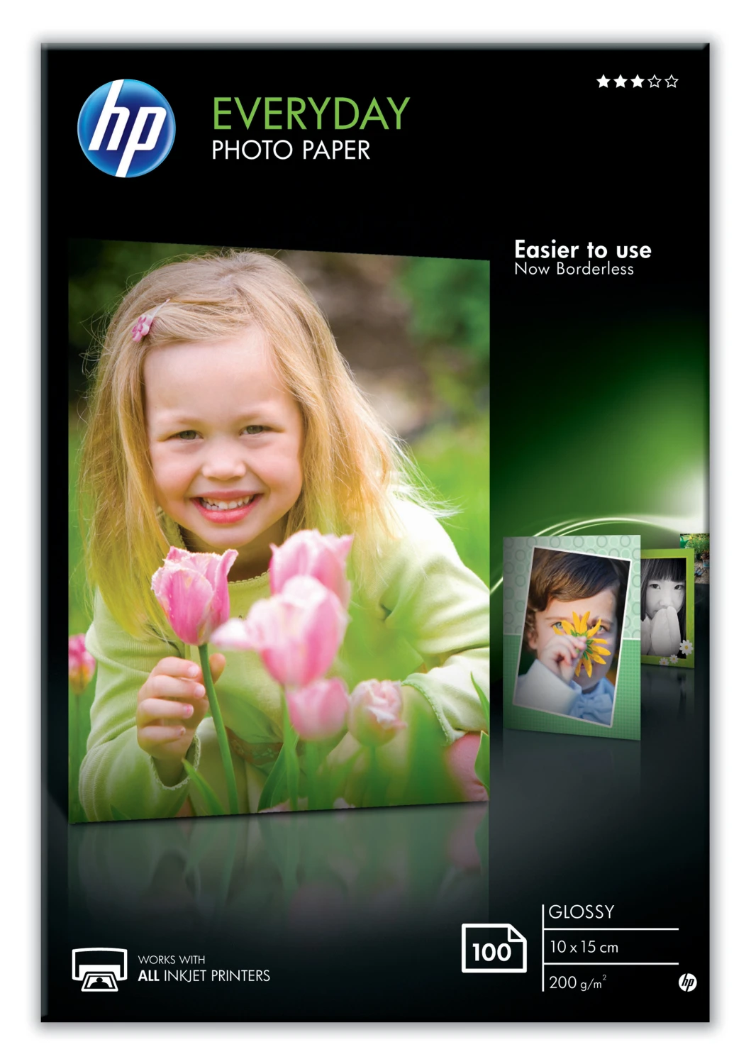 HP CR757A Everyday papier photo brillant blanc 10x15cm