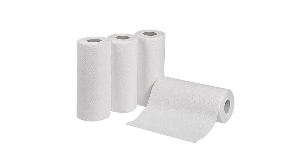 Rouleaux papier ménage 3 couches, 4 rouleaux