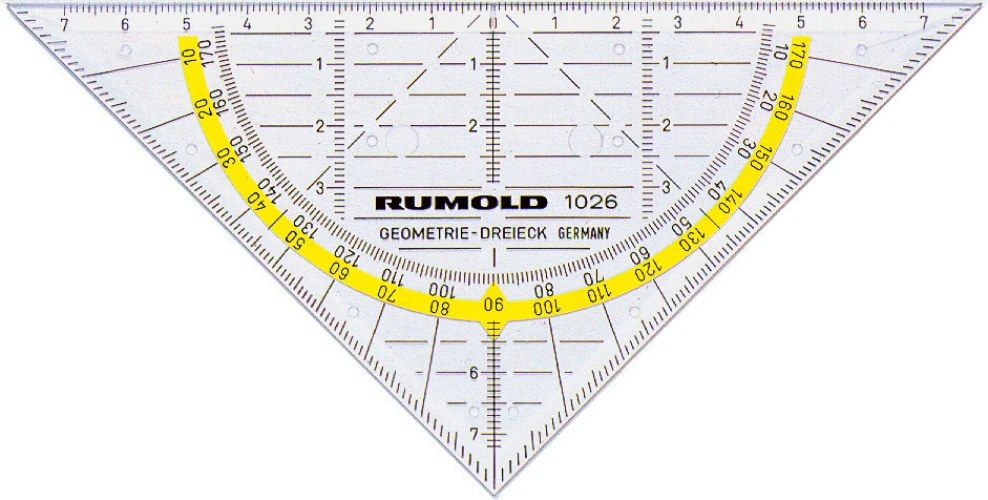 RUMOLD 1026 Equerre 14 cm