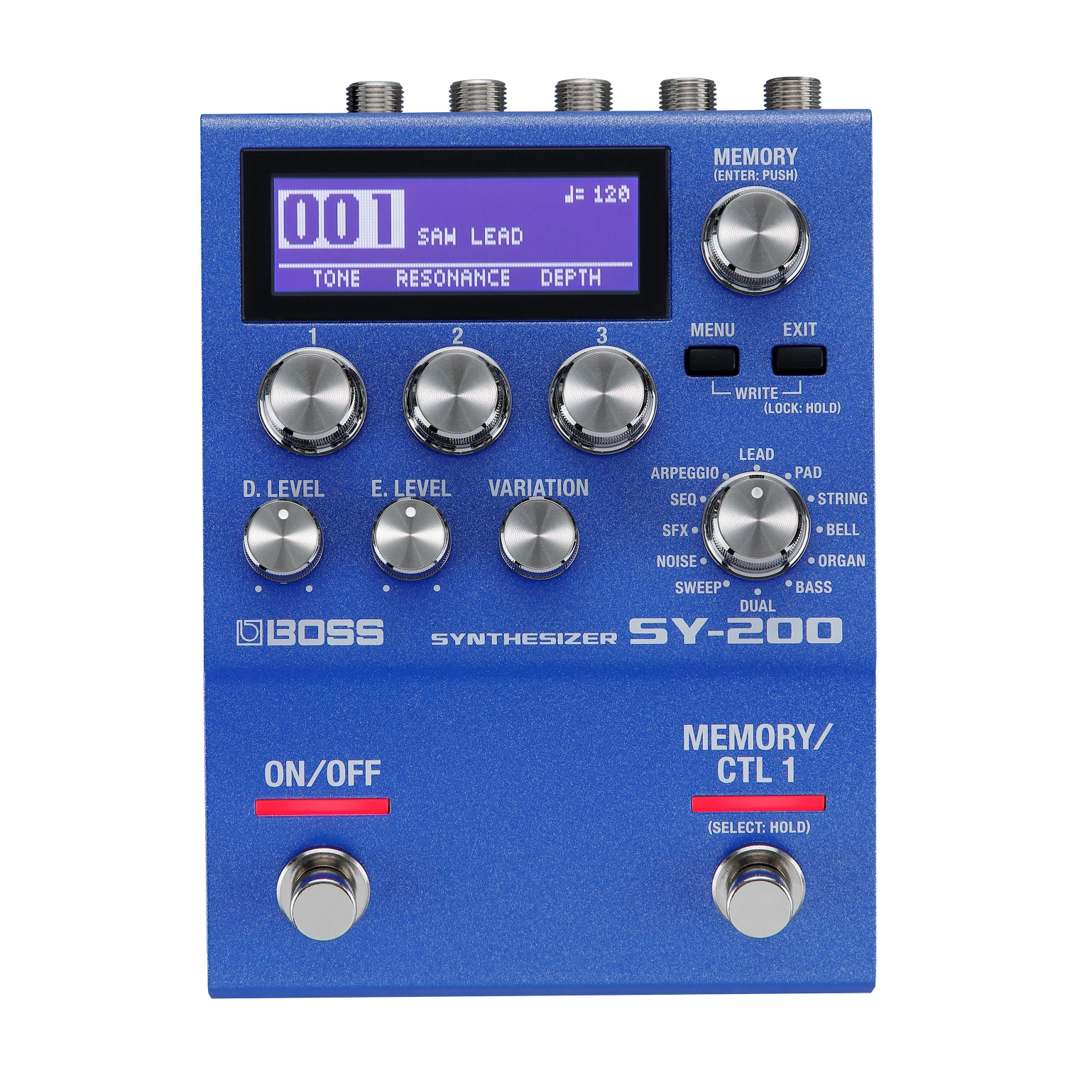 Boss SY-200 pédale compacte de synthétiseur