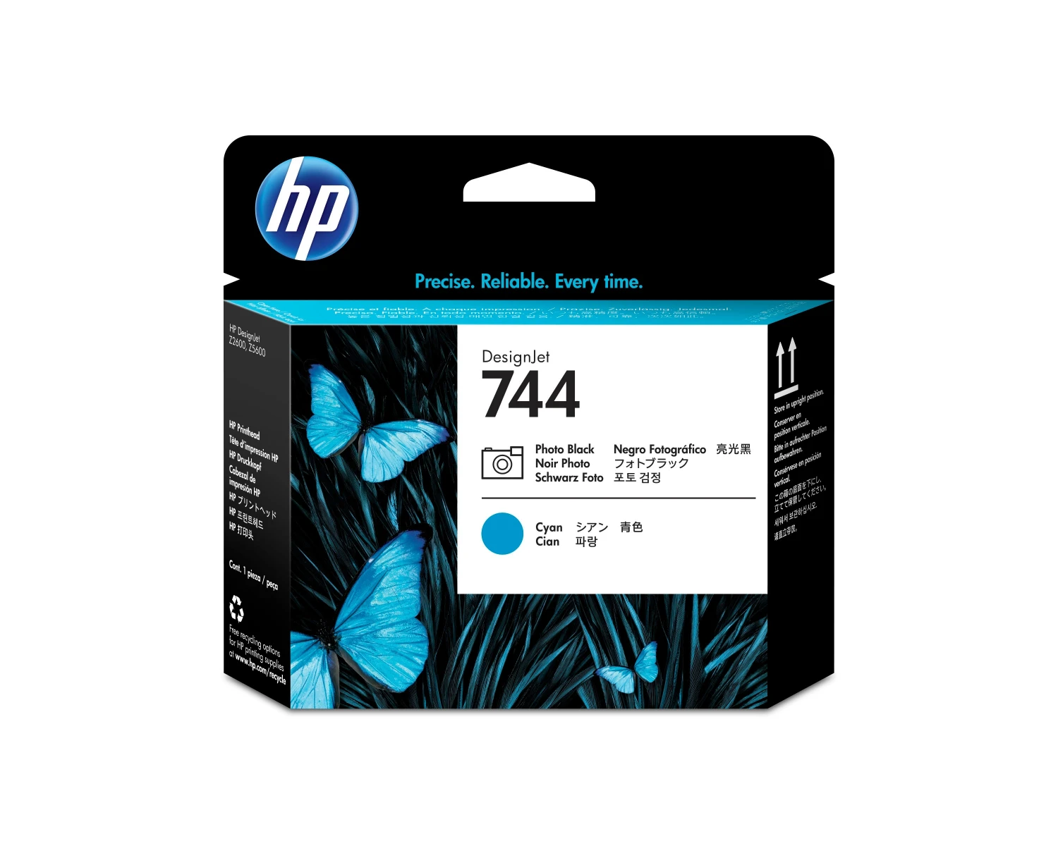 HP Druckkopf 744 ph.black/cyan