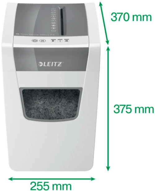 LEITZ Destructeur de documents IQ Home Office Slim P-4