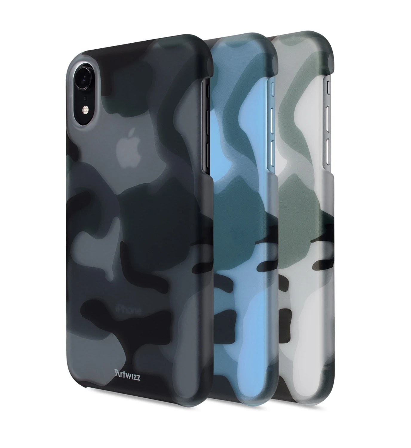 ARTWIZZ Camouflage Clip Étui de protection iPhone XR