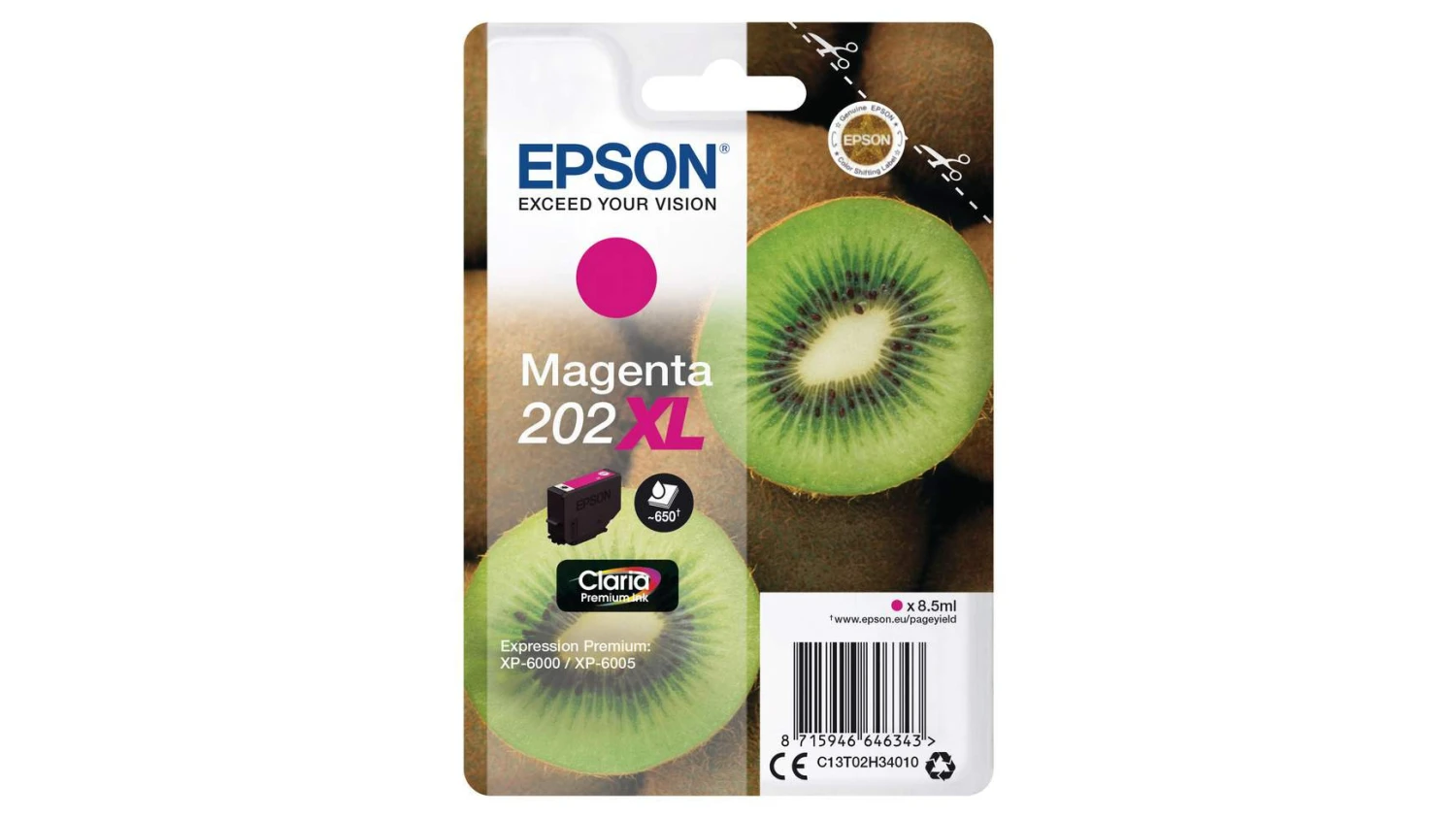 EPSON Tintenpatrone 202XL magenta