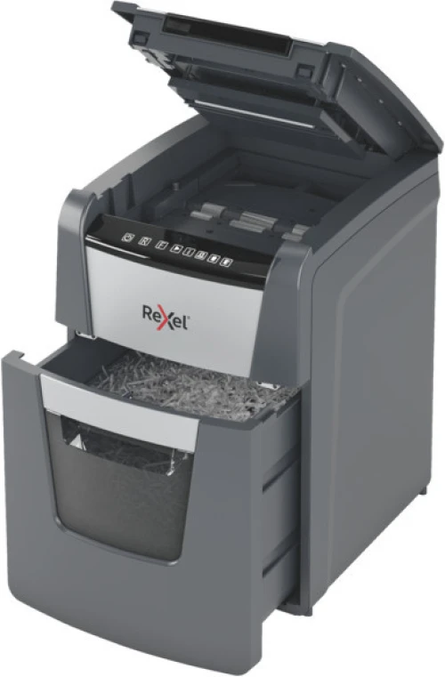 REXEL Aktenvernichter Optimum AF+ 100M, P-5, 34lt