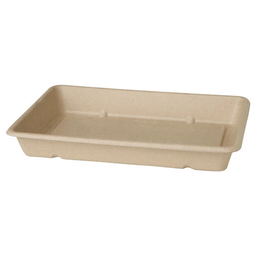 BIOPAK Barquette rectangulaire 850 ml, 480 pièces