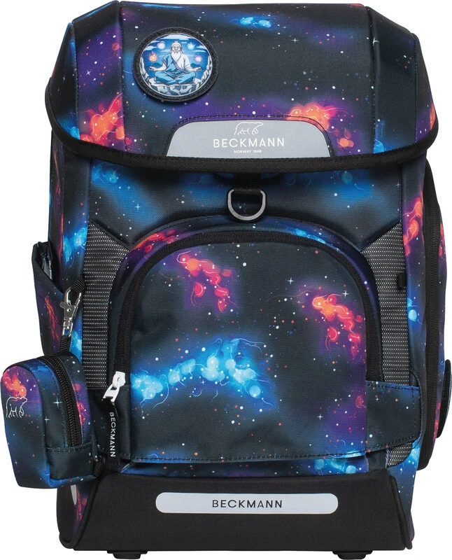 BECKMANN Schulrucksack-Set Plus Air mit Wendetasche