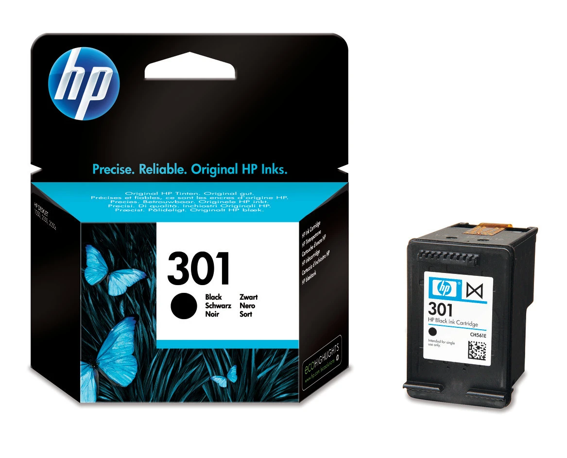 HP Tintenpatrone 301 schwarz