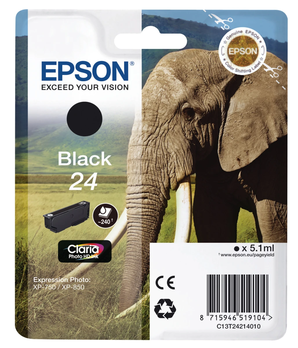 EPSON 24 Cartouche d'encre noir