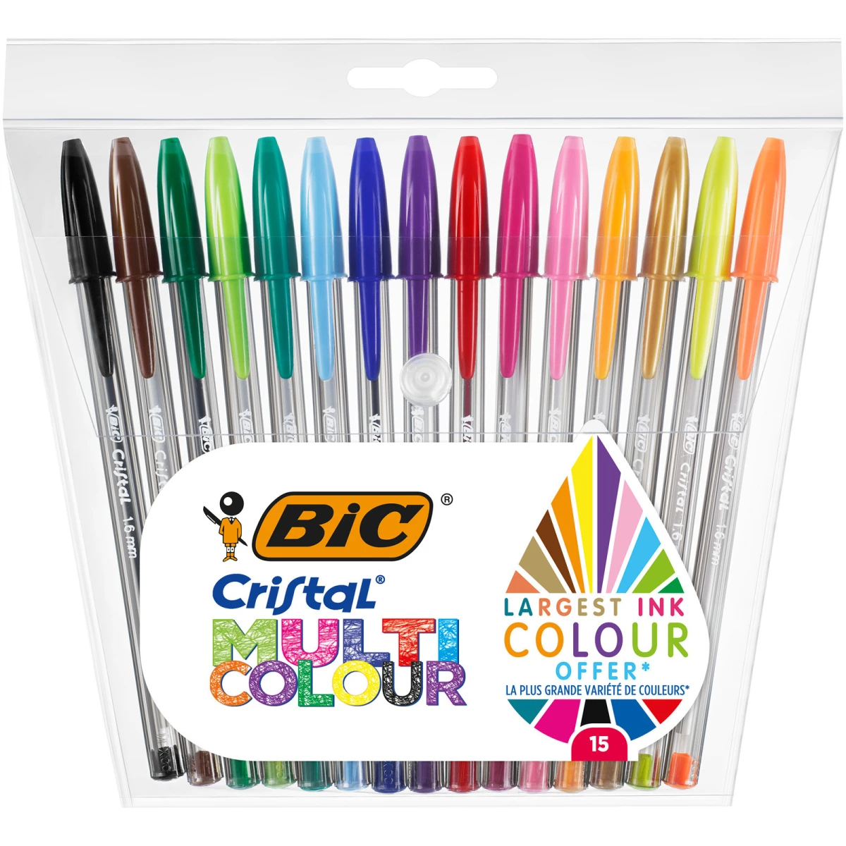 BIC Stylo à bille Cristal 0.42mm