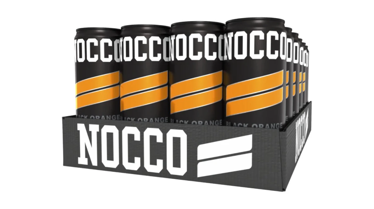 NOCCO Black Orange caféine 180mg