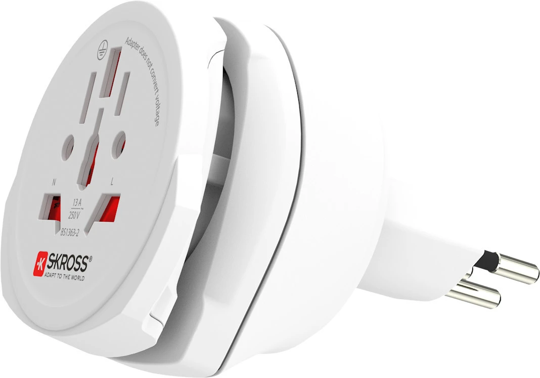 SKROSS Country Travel Adapter Combo World/EU à Suisse