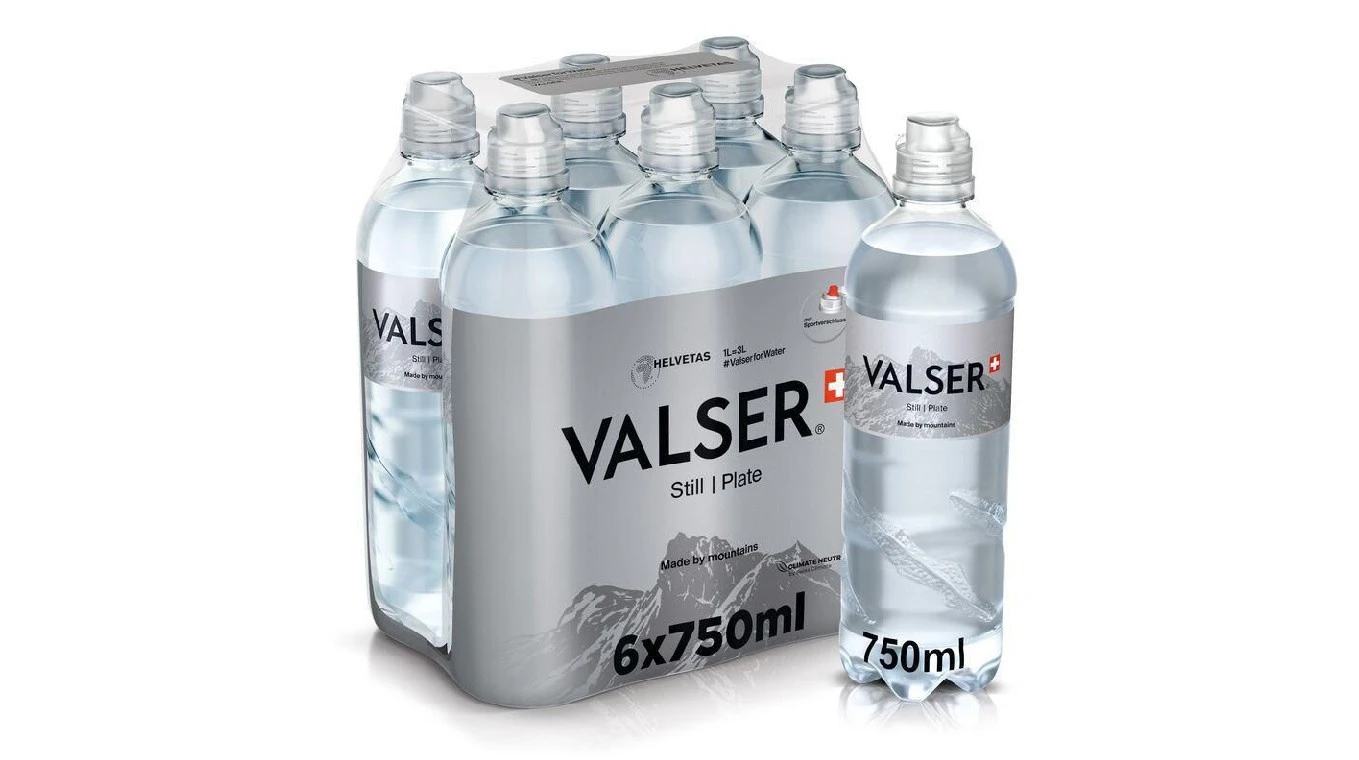 VALSER Mineralwasser Sportscap 6 x 750 ml