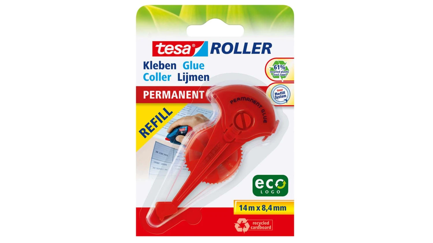 TESA Eco Logo recharge permanent 14 m