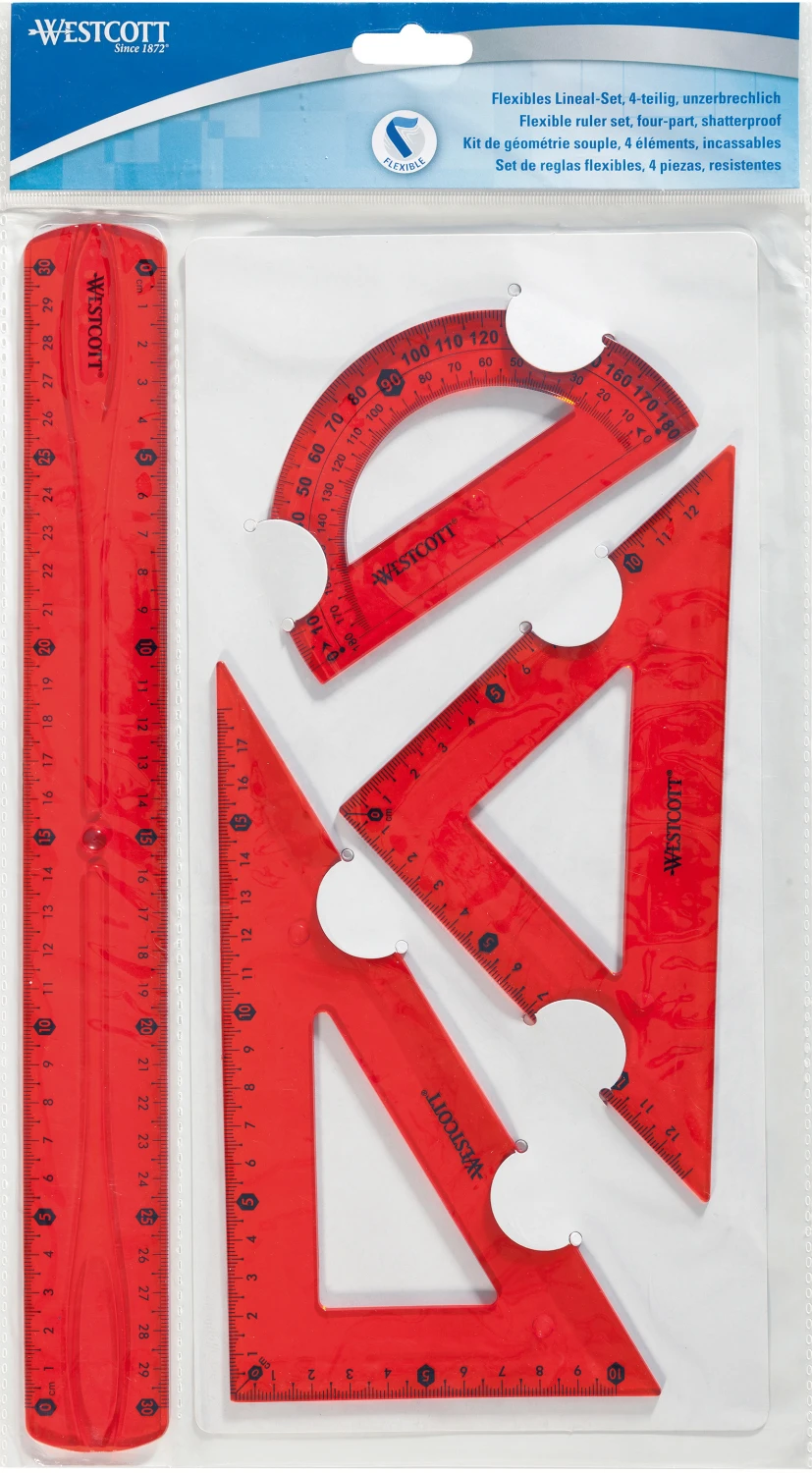 WESTCOTT Geometrie-Set Flexi