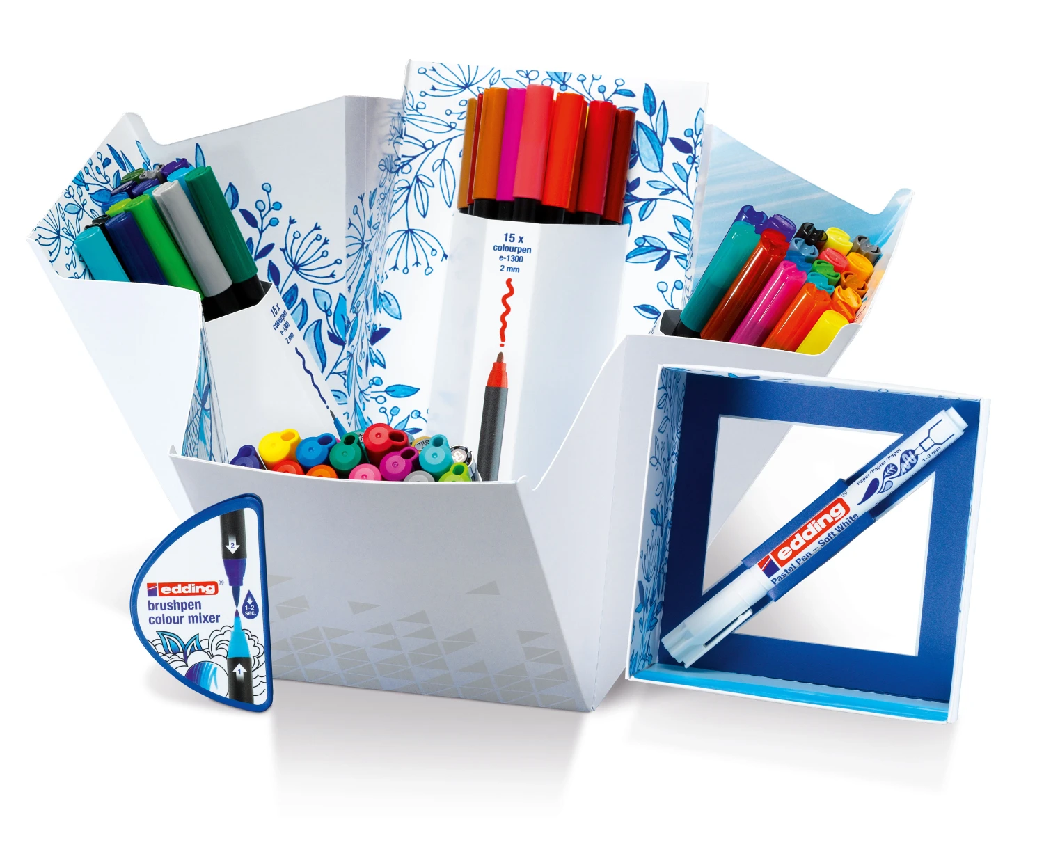 EDDING 1340 Brushpen Color Happy Box