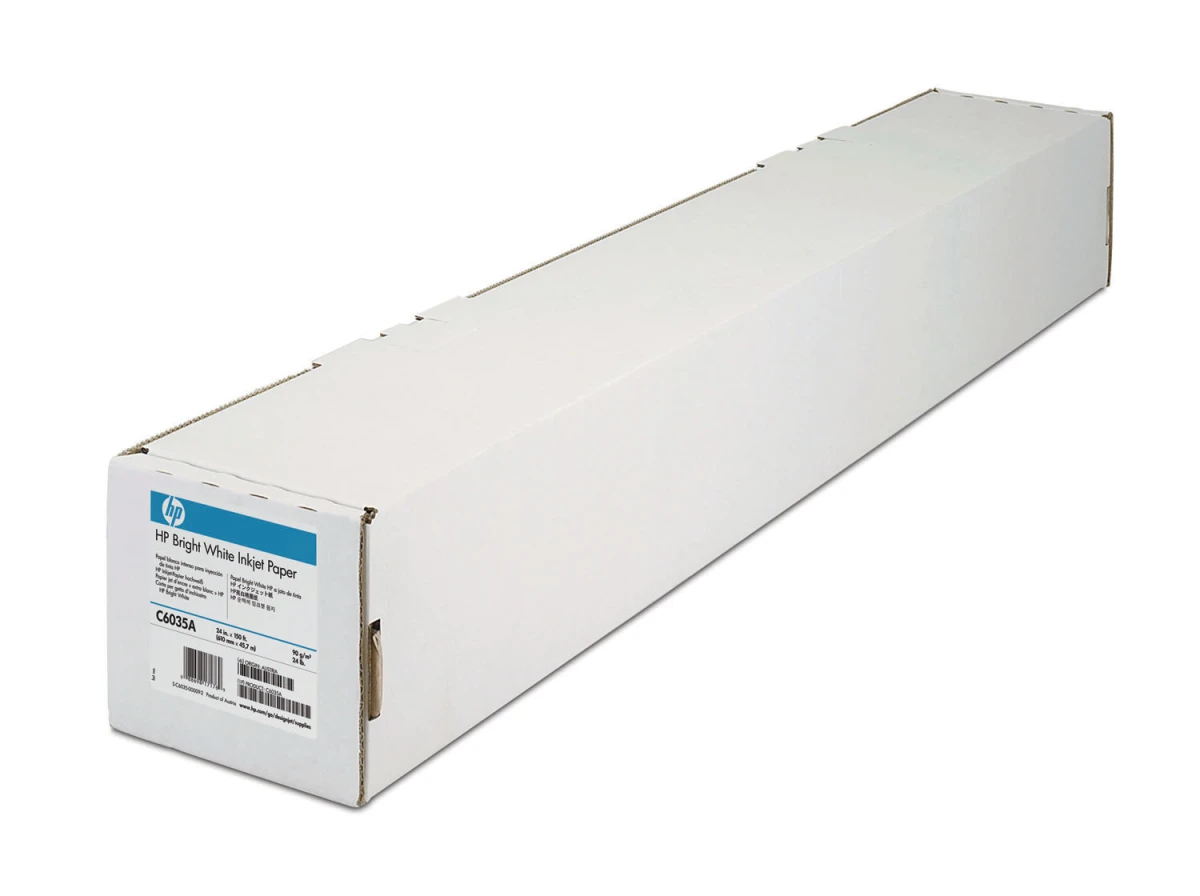 HP C6036A Papier helle weiss inkjet 90g/m2 914mm x 45.7m 1 C6036A