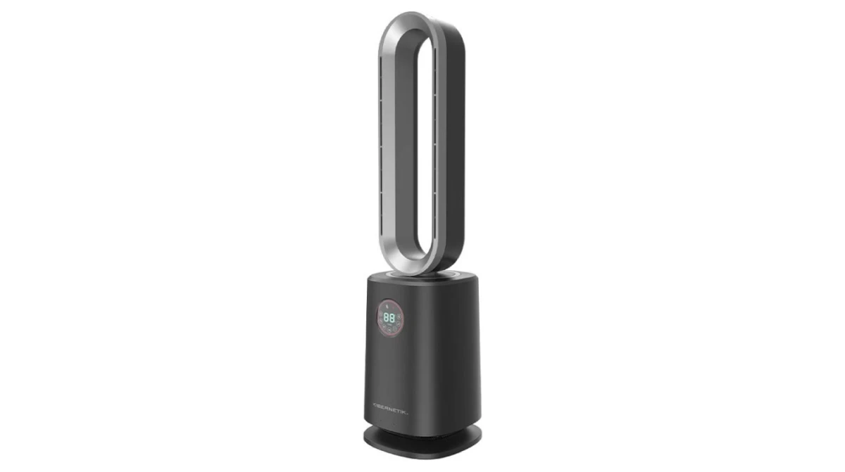 Kibernetik BSVH88 Bladeless Stand Ventilator mit Heizfunktion