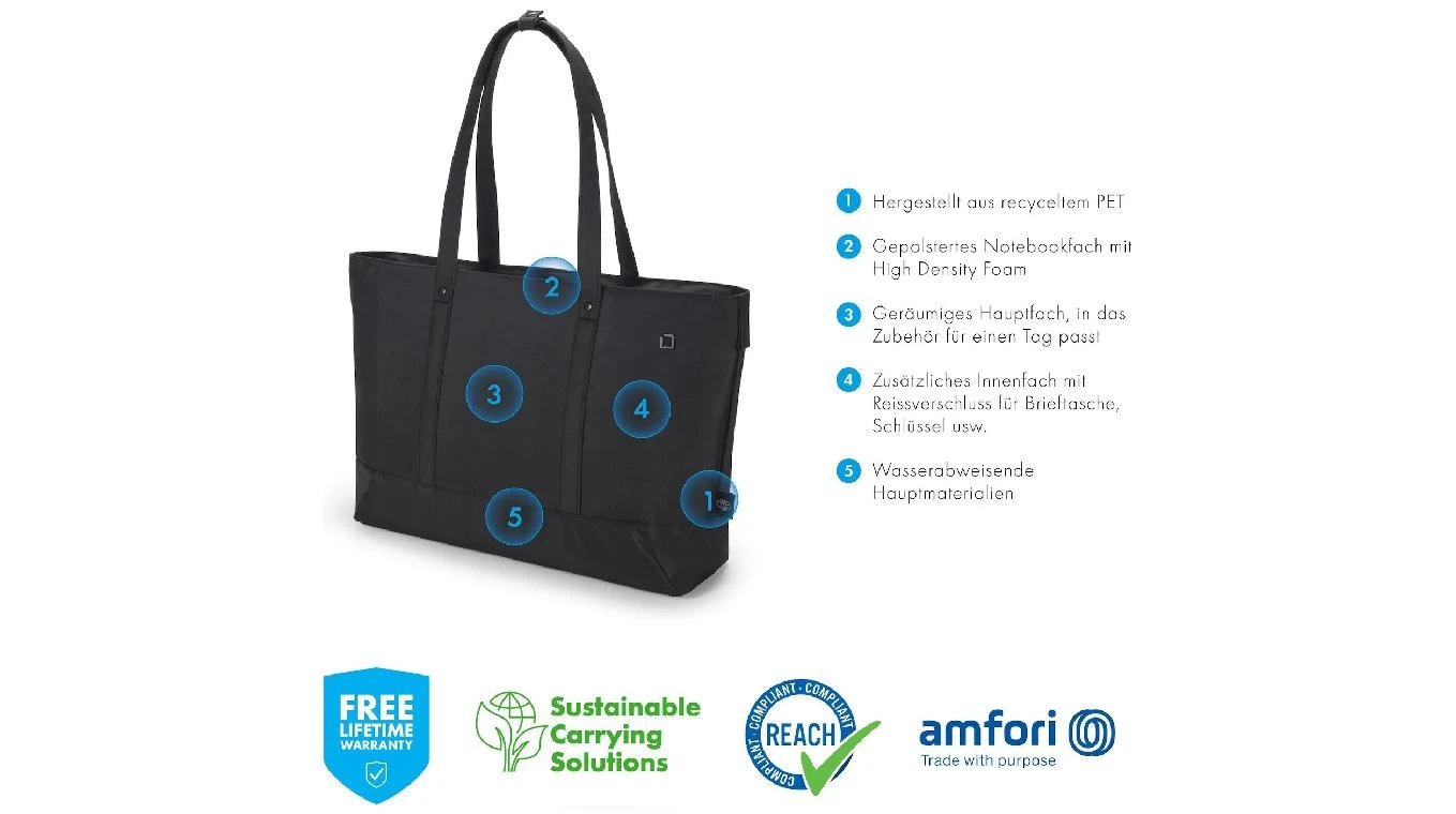 DICOTA Shopper Eco MOTION 14.1
