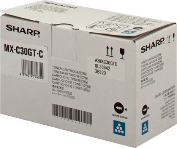 SHARP MX-C30GTC Cartouche toner cyan