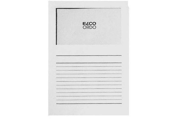 ELCO Ordo Classico mit Linien, weiss, Pack à 100 Stück