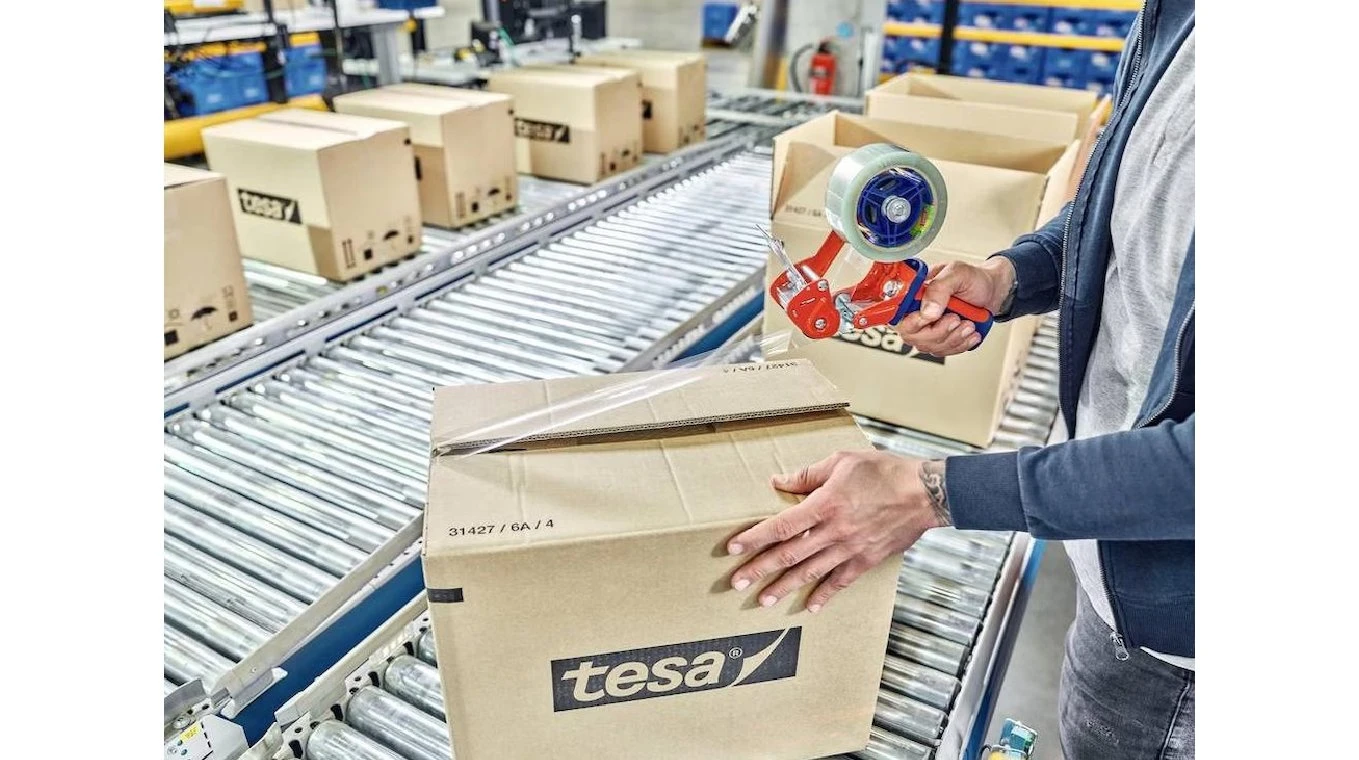 TESA Ruban d'emballage Eco & Ultra Strong 50 mm x 66 m