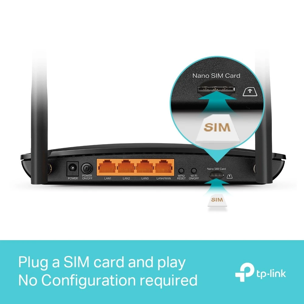 TP-LINK Archer MR600 4G+ Cat6 AC1200 WLAN-Routeur