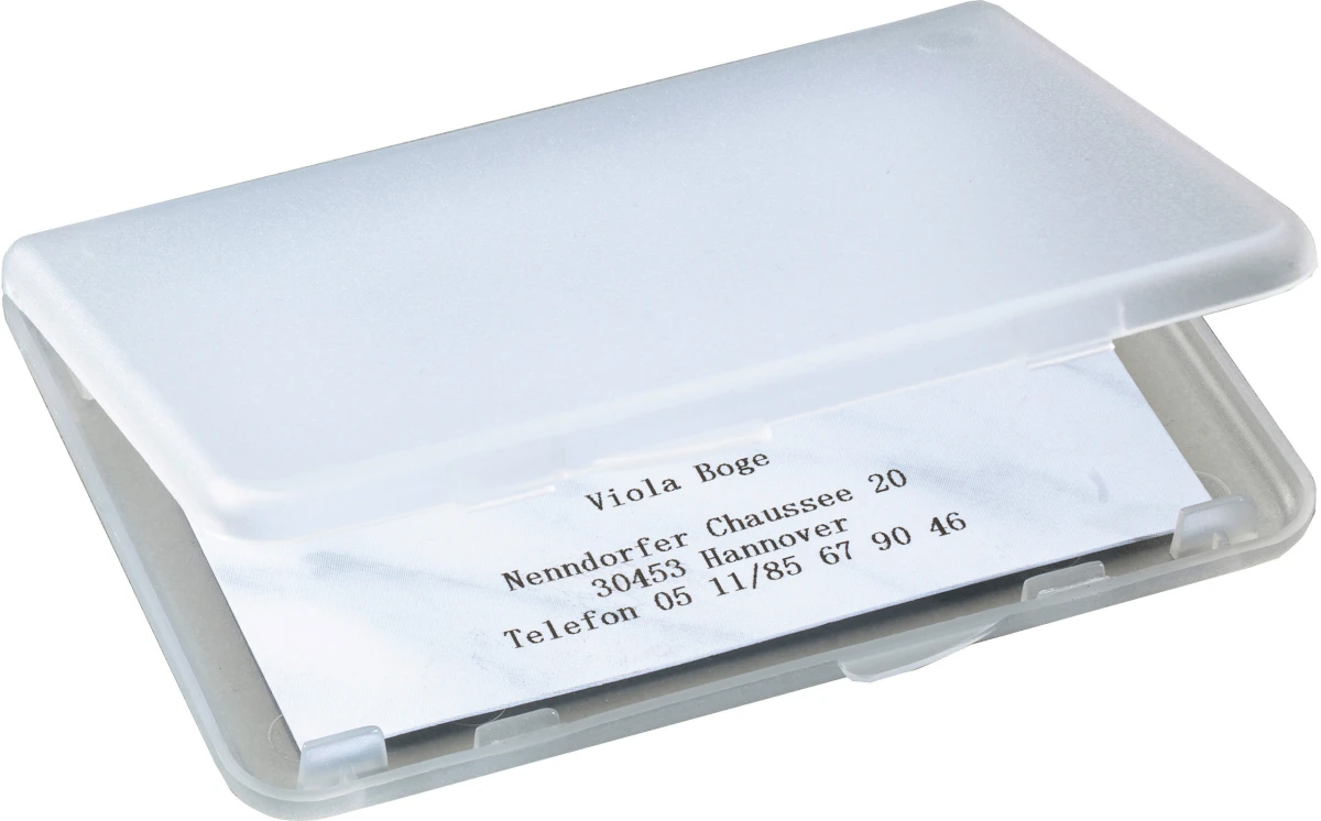 SIGEL Etui cartes de visite 89x57mm