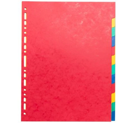 EXACOMPTA Répertoire neutre TopColor 12 parties