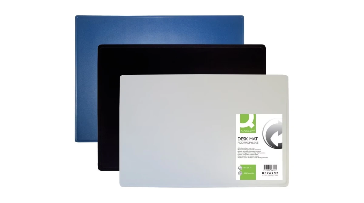 Q-CONNECT Sous-main, avec bordure décorative