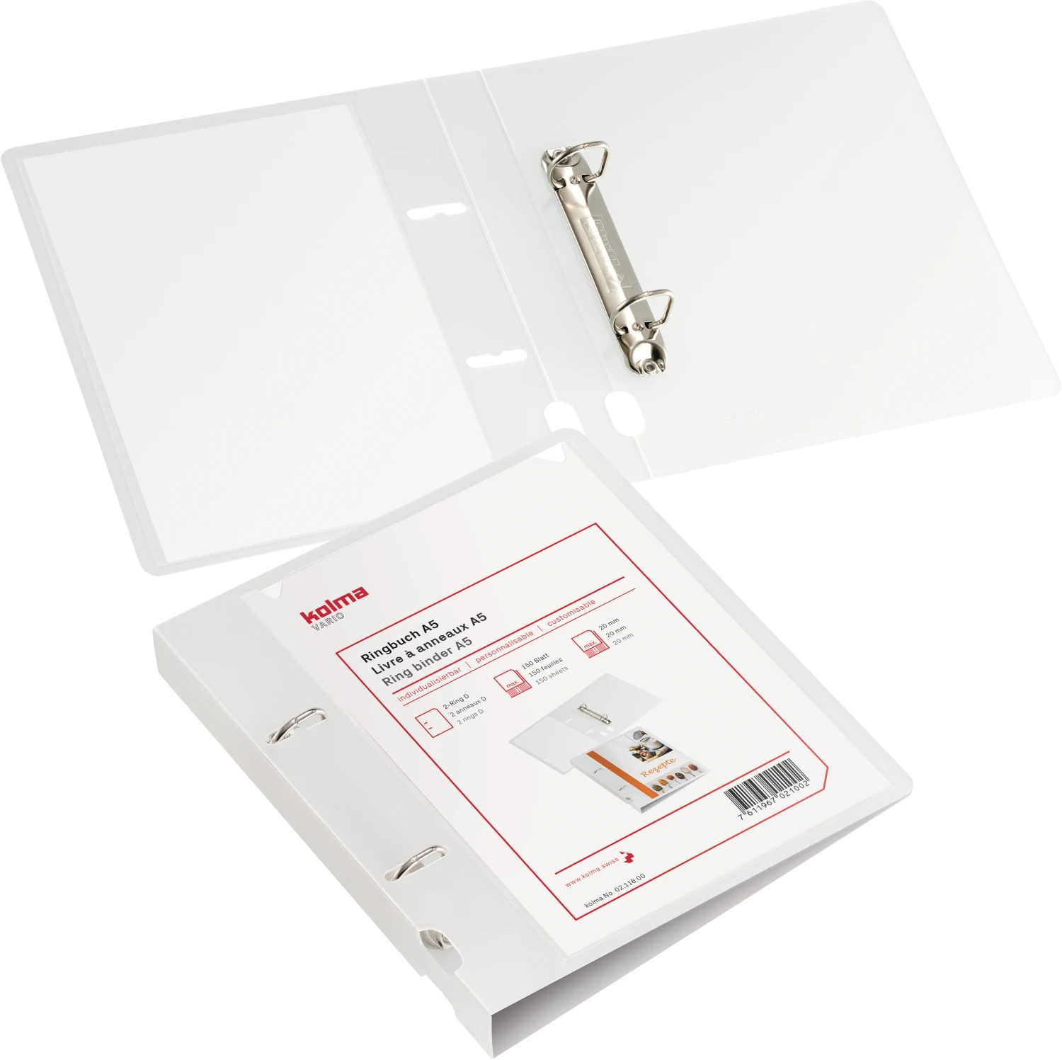 KOLMA Ringbuch Vario KF A5