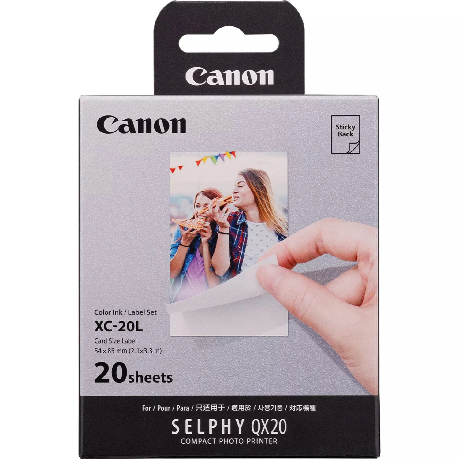 CANON Farbtinte/Kleberset 54x85mm