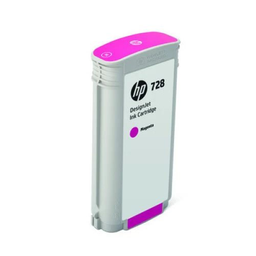 Hewlett Packard Cartouche d'encre magenta haute-capacité (F9J66A, 728)