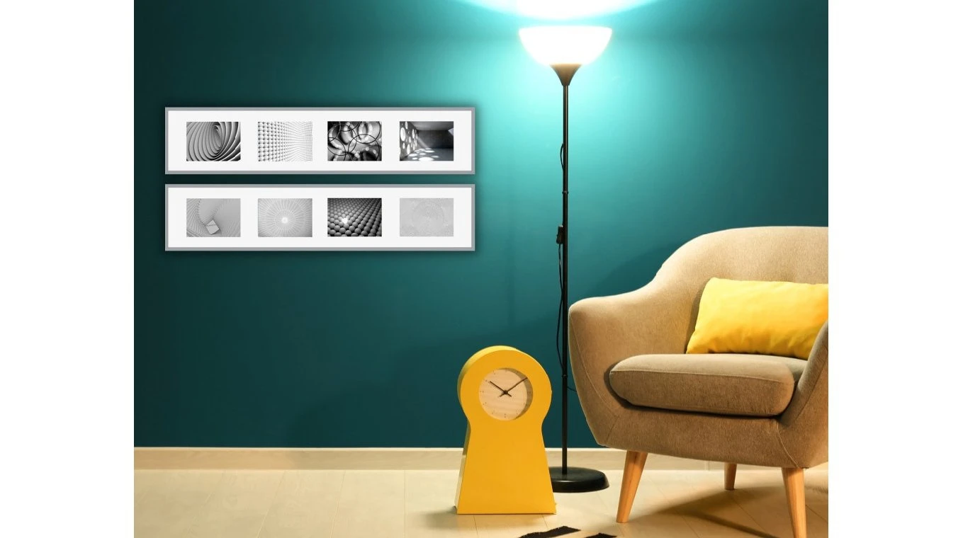 DUFCO "Panorama" Bilderrahmen Aluminium 20 x 100 cm