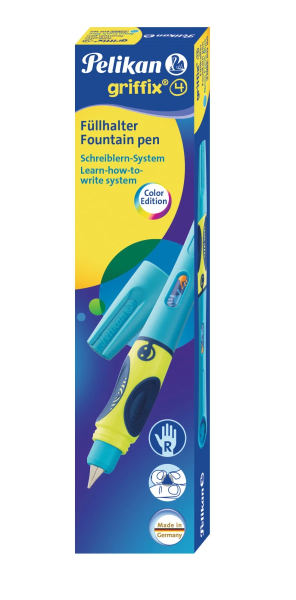 PELIKAN Stylo Griffix - neonfresh blue R