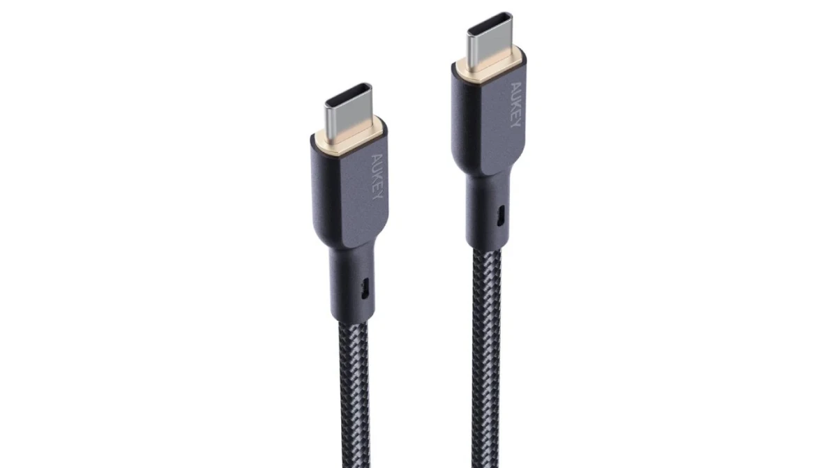 AUKEY Câble USB-C vers USB-C 1.8 m, Nylon Kevlar