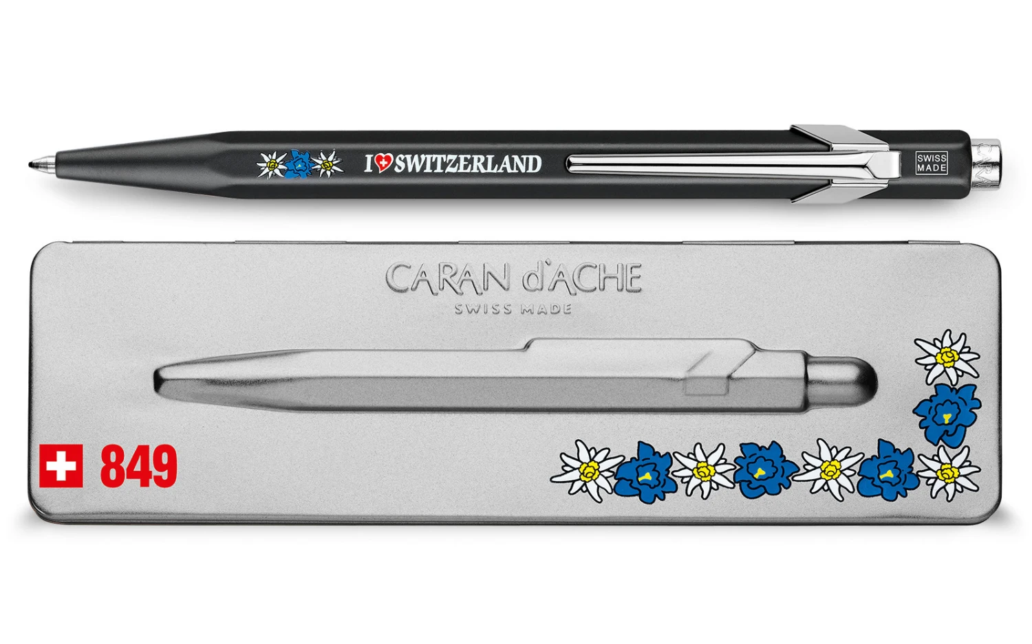 CARAN D'ACHE Stylo à bille 849 Edelweiss