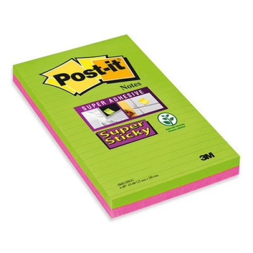 POST-IT Notes adhésives Super Sticky grand 4 x 45 feuilles